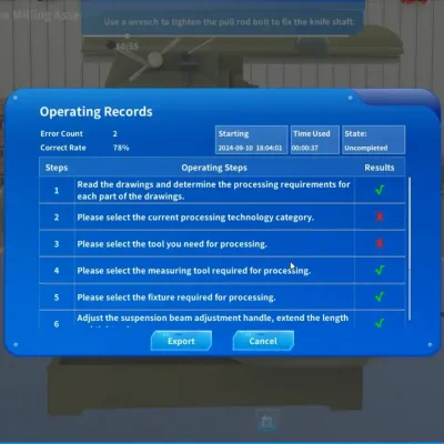 Milling Machine Processing Technology Milling Machine Processing Technology Simulation Training System