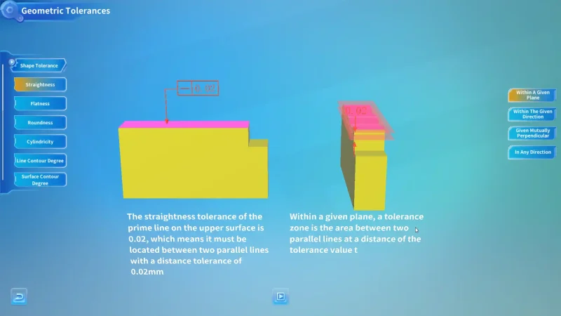 Tolerance and Measurement Technology VR Training Software (3) Tolerance and Measurement Technology VR Training Software