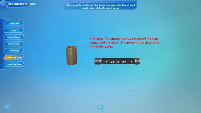 Tolerance and Measurement Technology VR Training Software (4) Tolerance and Measurement Technology VR Training Software