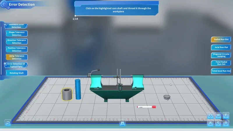 Tolerance and Measurement Technology VR Training Software (5) Tolerance and Measurement Technology VR Training Software (5)