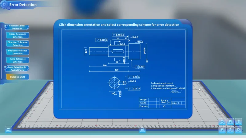 Tolerance and Measurement Technology VR Training Software (6) Tolerance and Measurement Technology VR Training Software (6)