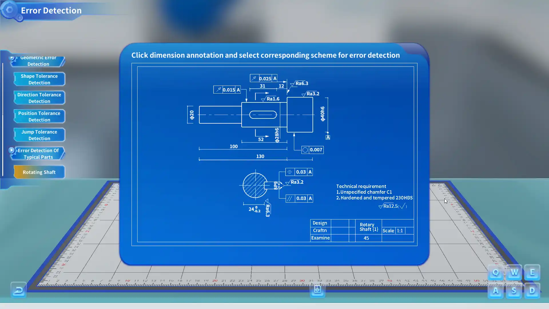 Tolerance and Measurement Technology VR Training Software (6)