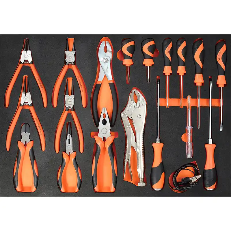 206 Piece Mechanical Repair Tool Car Set (1) 206 Piece Mechanical Repair Tool Car Set