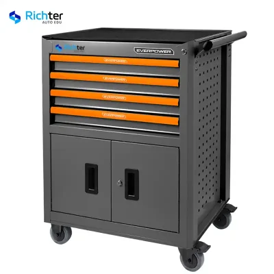 206 Piece Mechanical Repair Tool Car Set (4) 206 Piece Mechanical Repair Tool Car Set