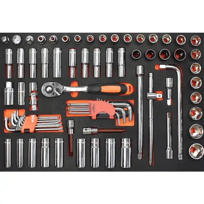 366 Piece Comprehensive Tool Car Set (4) 366 Piece Comprehensive Tool Car Set