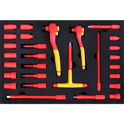 69 Piece Electric Vehicle (Insulation) Repair Tool Set (4) 69 Piece Electric Vehicle (Insulation) Repair Tool Set (4)