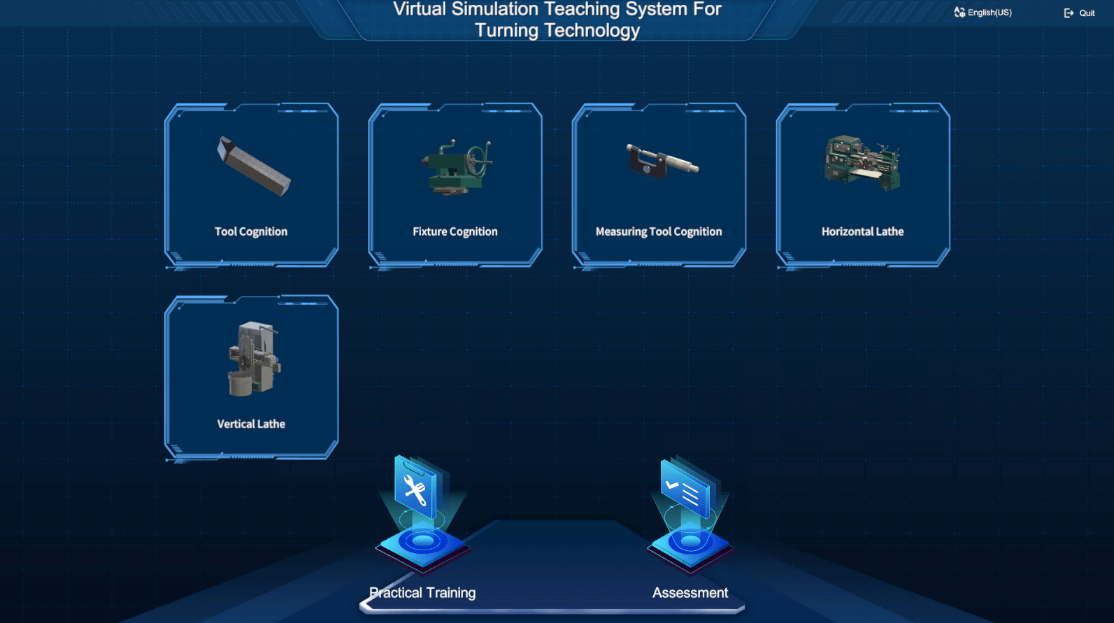 Turning Technology Virtual Simulation Teaching System 2